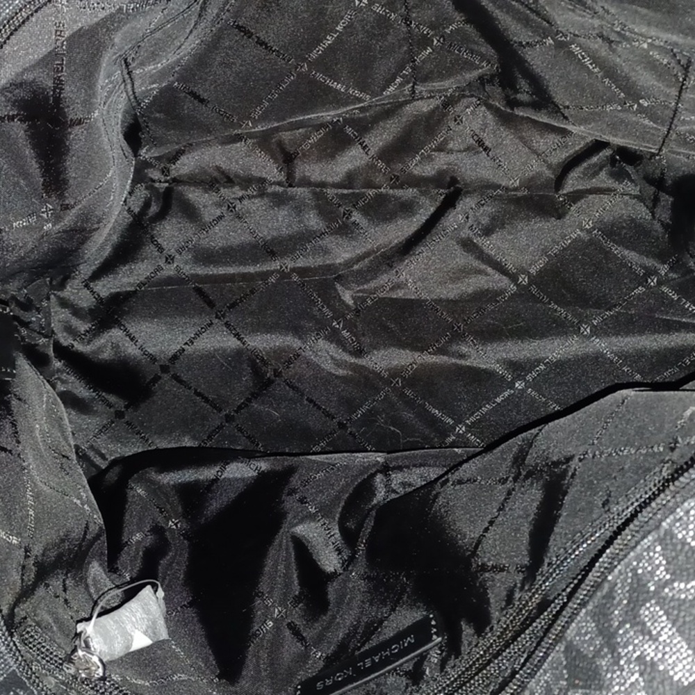 Michael Kors Black and Silver Tote Bag - Picture 3 of 11